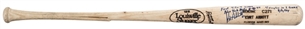 1994 Kurt Abbott Game Used, Signed & Inscribed Louisville Slugger C271 Model Bat Used For 1st 4-For-4 Game on 8/6/94 (PSA/DNA GU 8, Abbott LOA & JSA)